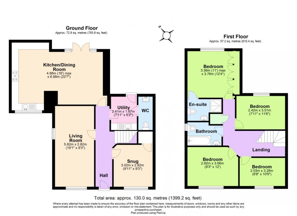 Floorplan for Manor School View, Overseal