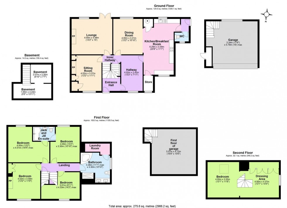 Floorplan for Prospect House, Chapel Street, Oakthorpe