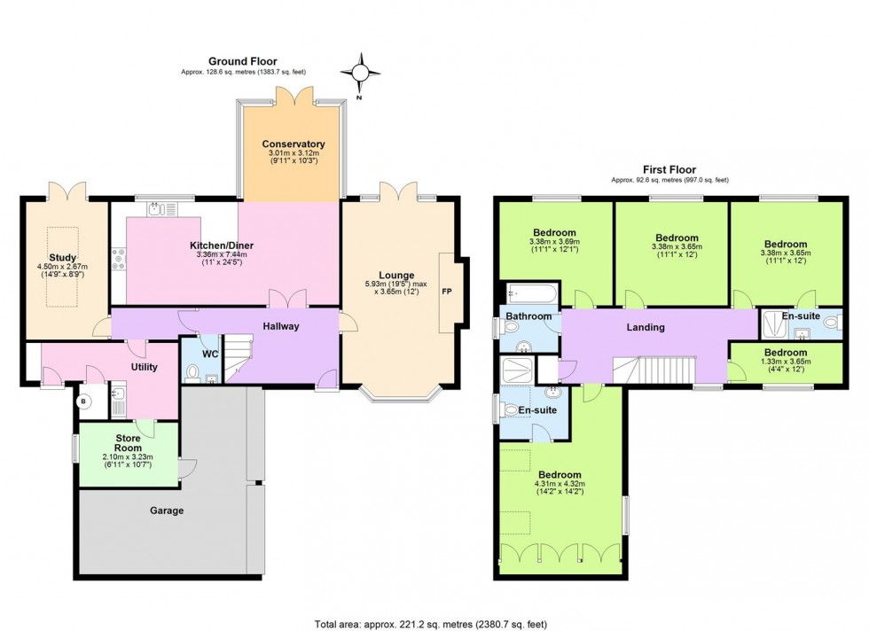 Floorplan for Edmonton Court, West Bridgford, Nottingham