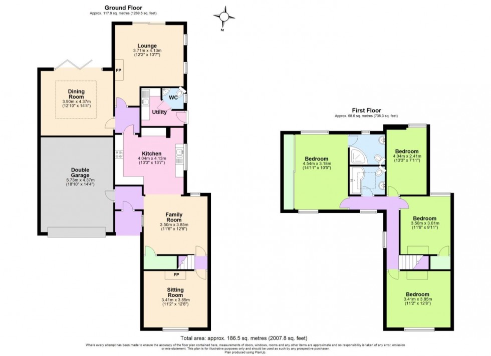 Floorplan for Range Road, Ashby-De-La-Zouch