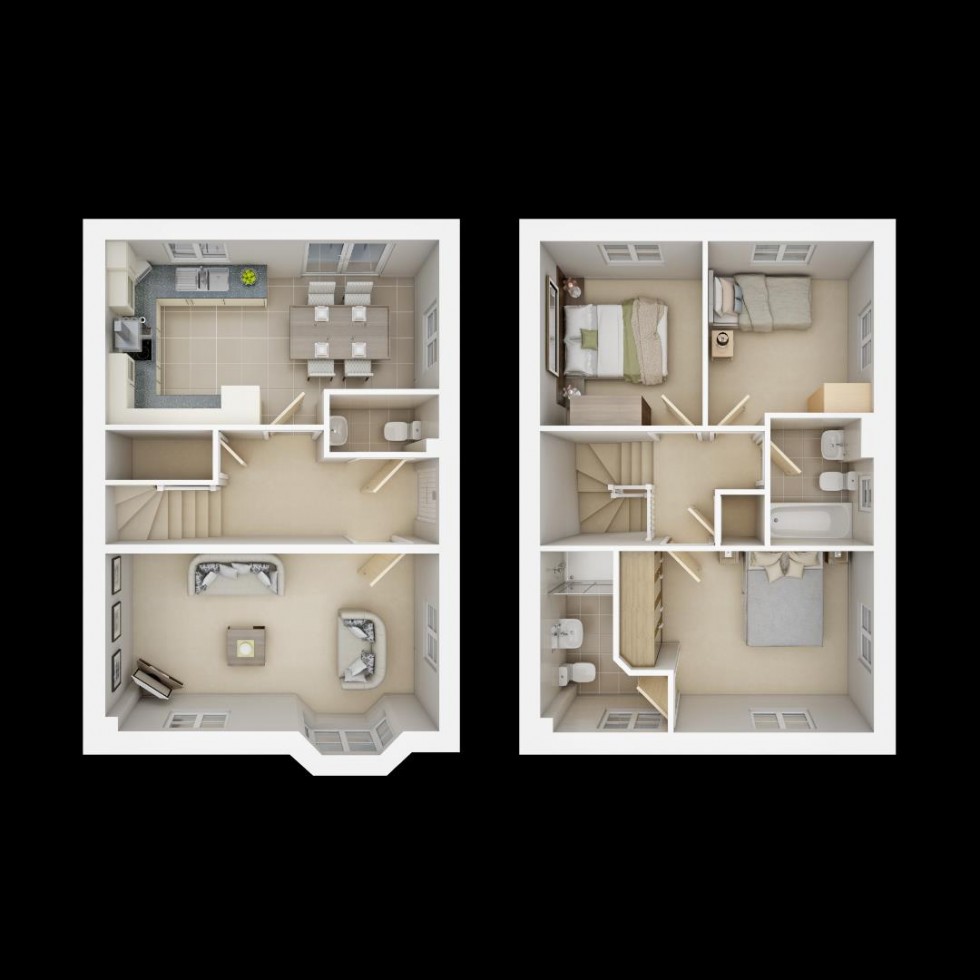 Floorplan for Barnes Lane, Blackfordby