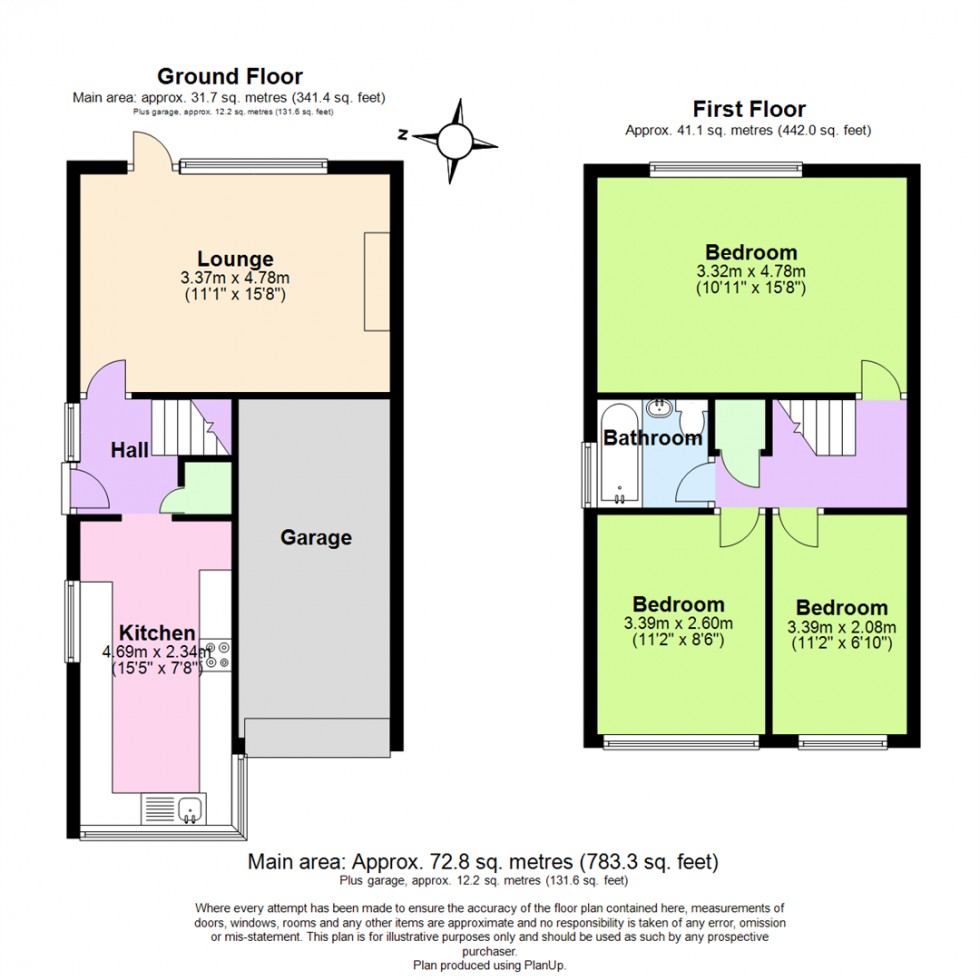 Floorplan for Cheam Gardens, Wolverhampton