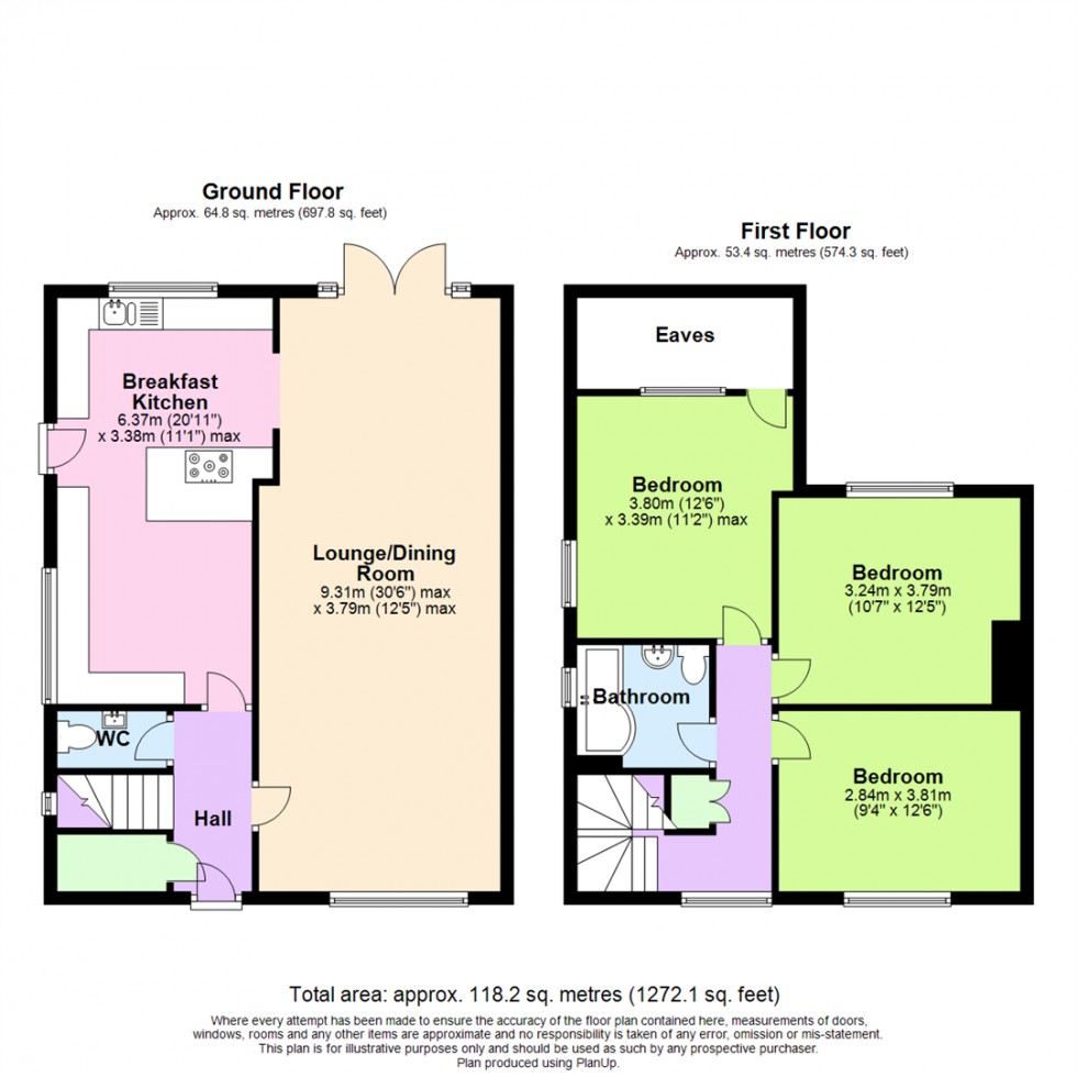 Floorplan for Nottingham Road, Gotham, Nottingham