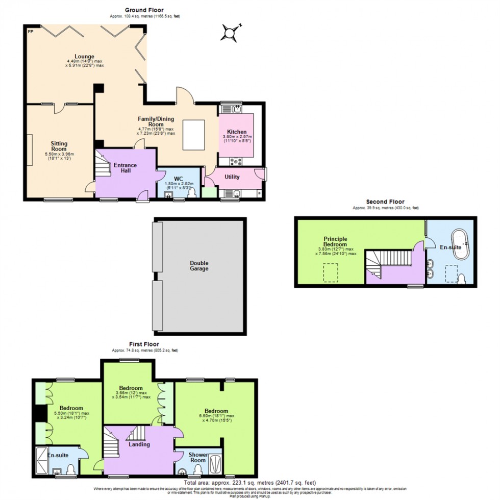 Floorplan for Duck Lake, Appleby Magna