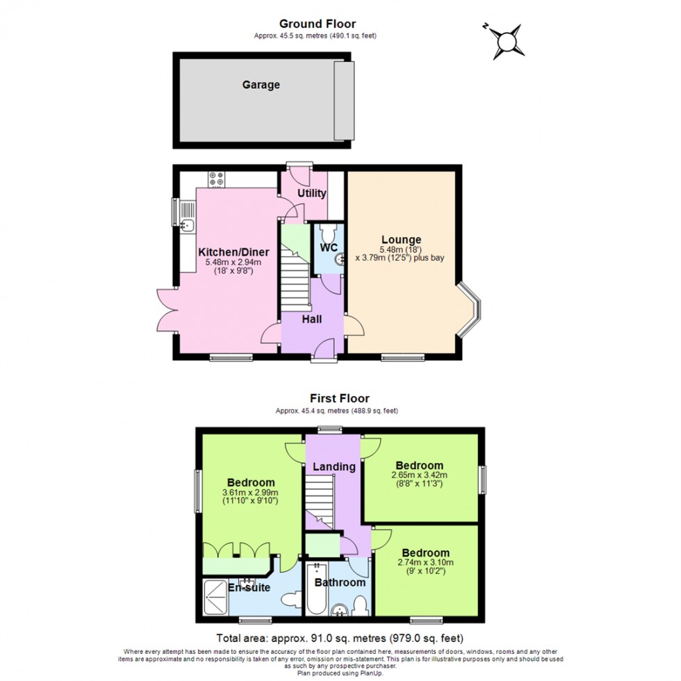 Floorplan for Pointon Lane, Ashby-De-La-Zouch