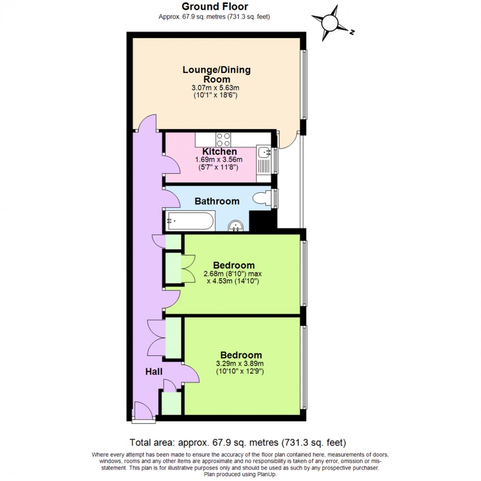 Floorplan for Harvard House, Wilford Lane, West Bridgford, Nottingham