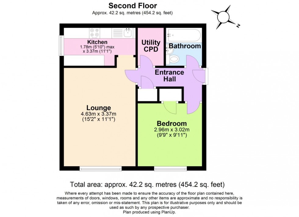 Floorplan for Loughborough Road, West Bridgford, Nottingham