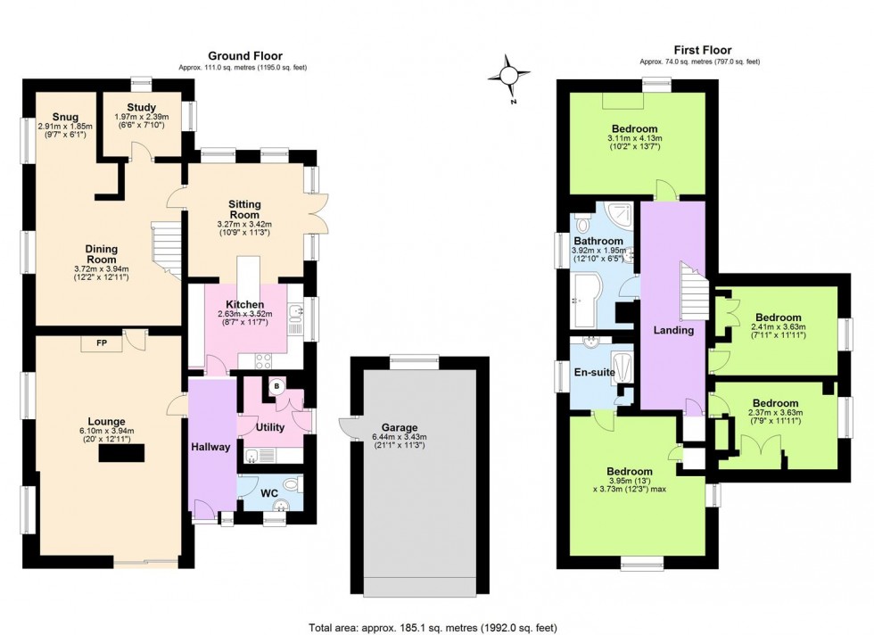 Floorplan for Loughborough Road, Bradmore, Nottingham