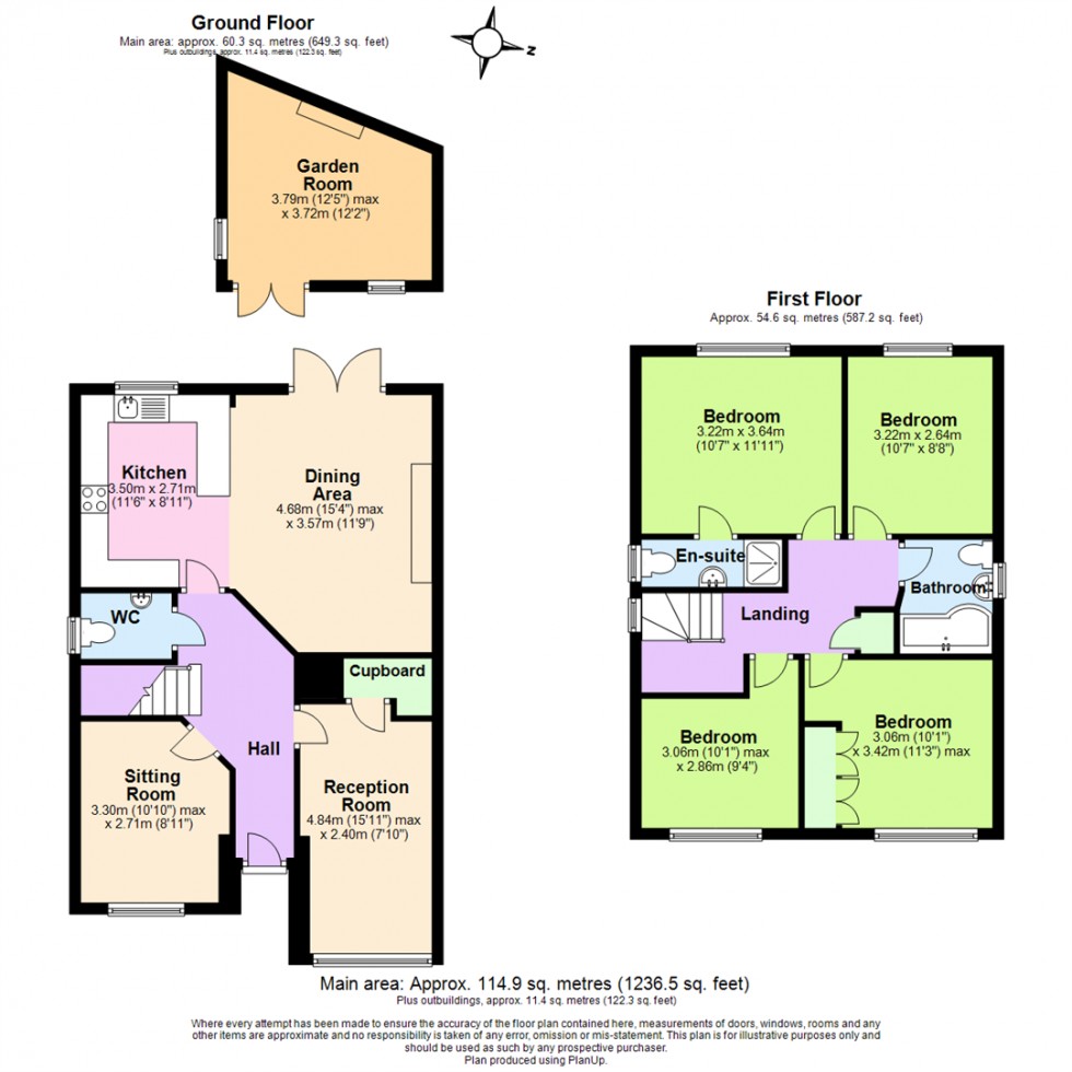 Floorplan for Kemp Road, Coalville