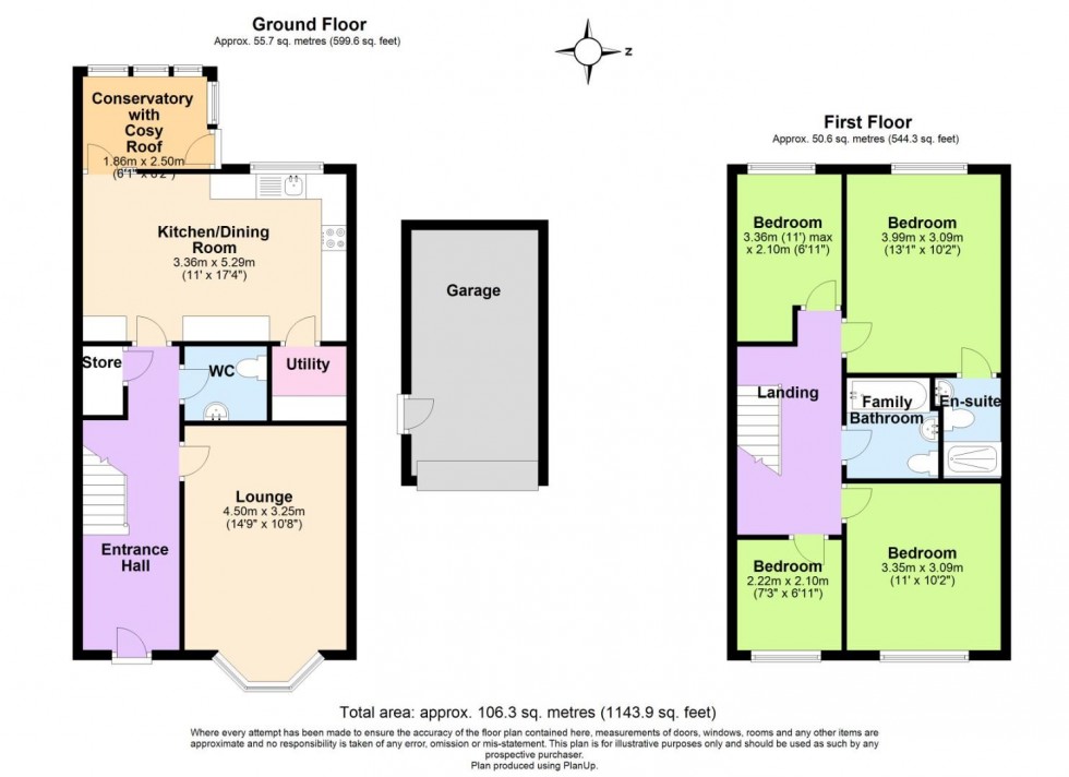 Floorplan for Oakway Drive, Woodville