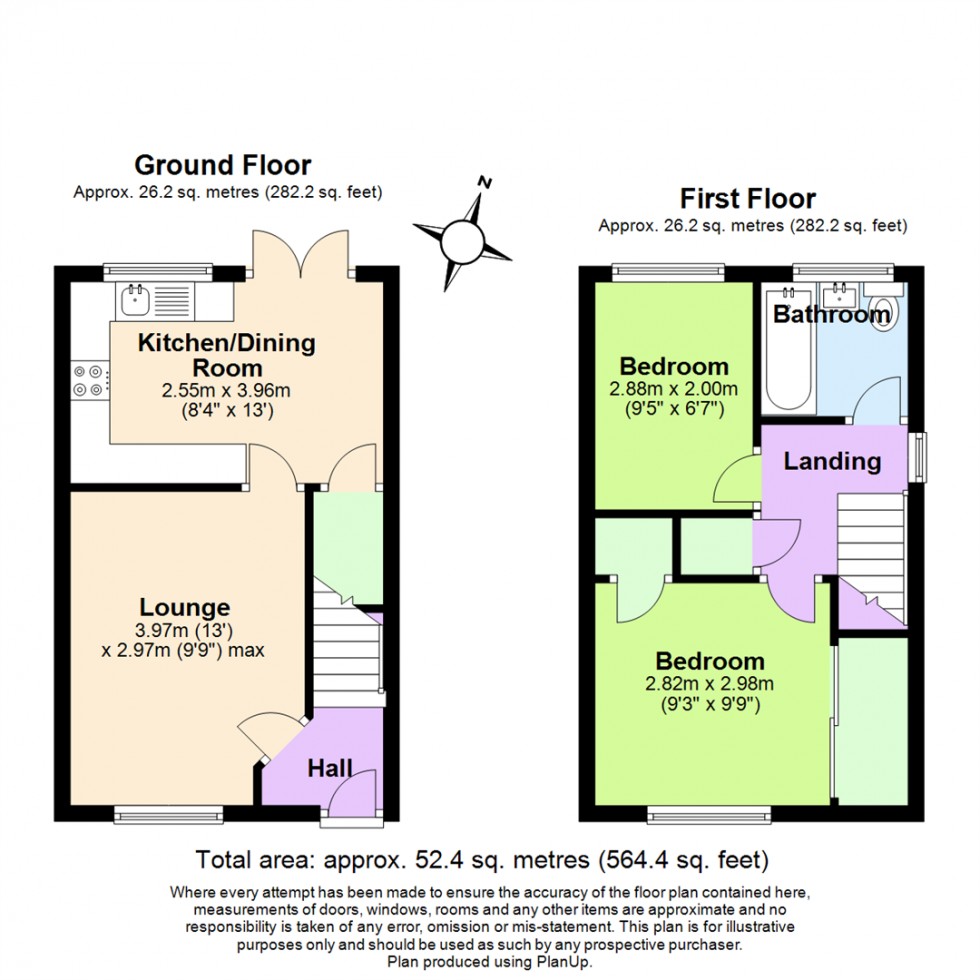 Floorplan for Ashness Close, Gamston, Nottingham