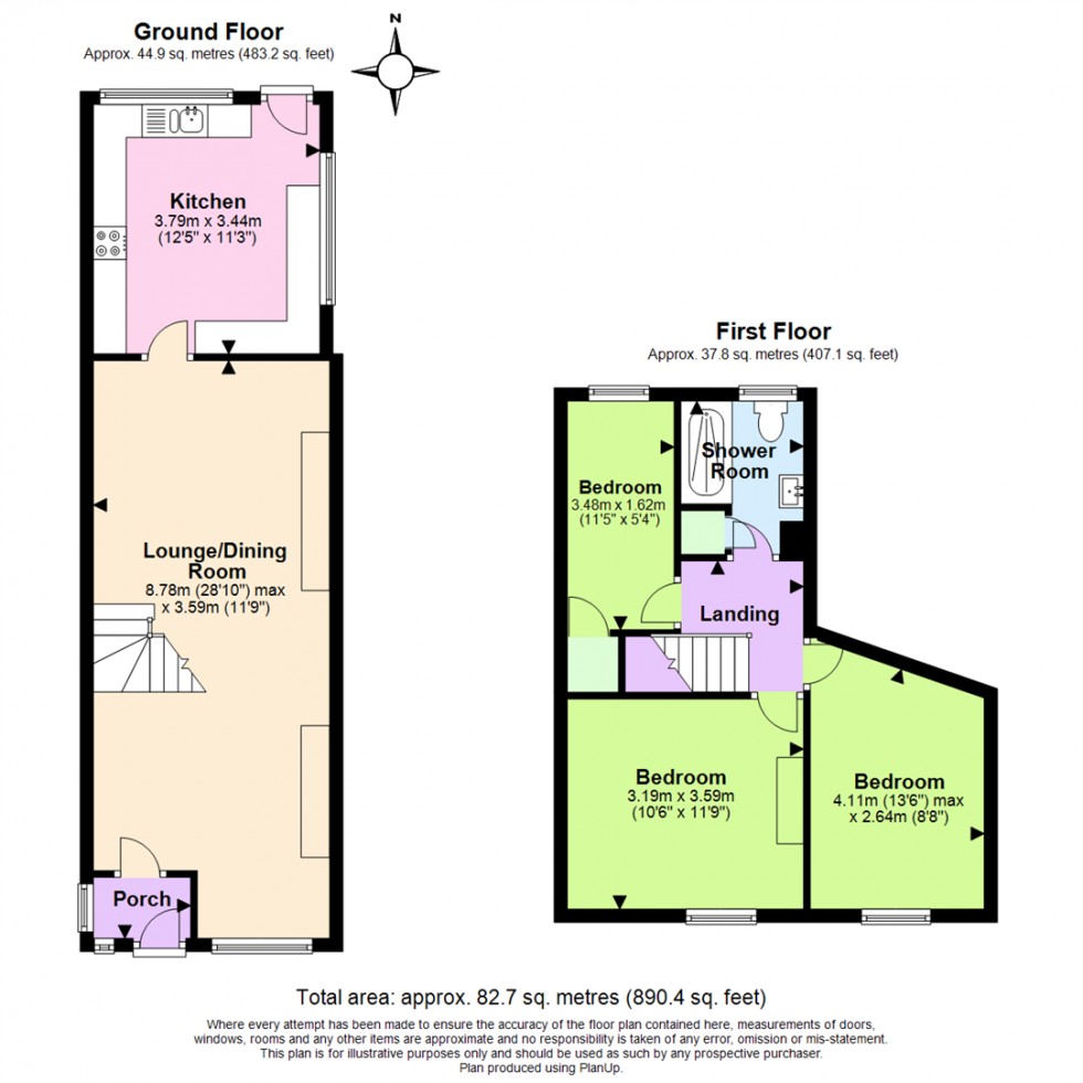 Floorplan for Bernard Street, Woodville