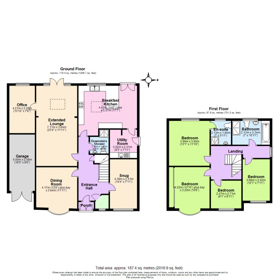 Floorplan for Repton Road, West Bridgford, Nottingham