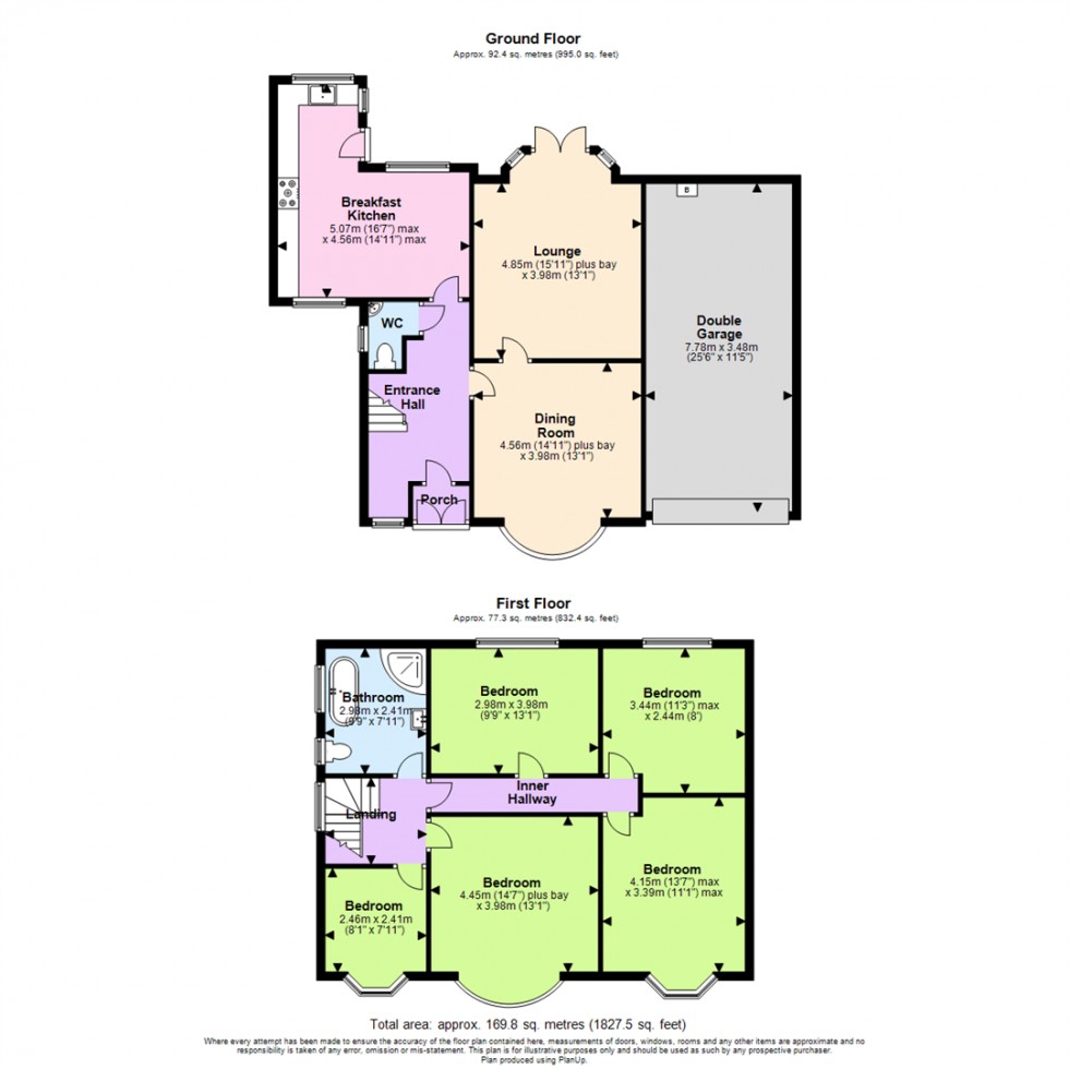 Floorplan for Melton Road, Tollerton, Nottingham