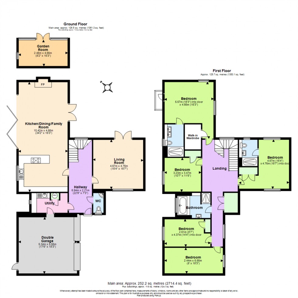 Floorplan for Oak Tree Court, Lothian Road, Tollerton, Nottingham