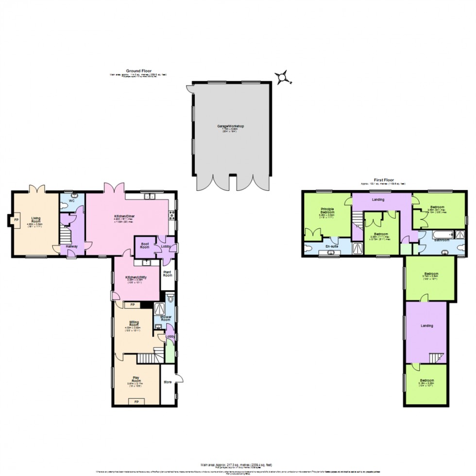 Floorplan for Melton Road, Stanton on the Wolds, Nottinghamshire