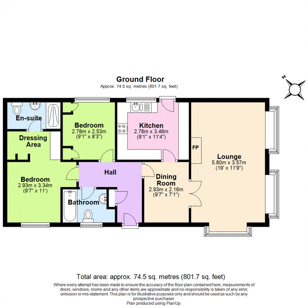 Floorplan for Shortheath Road, Moira