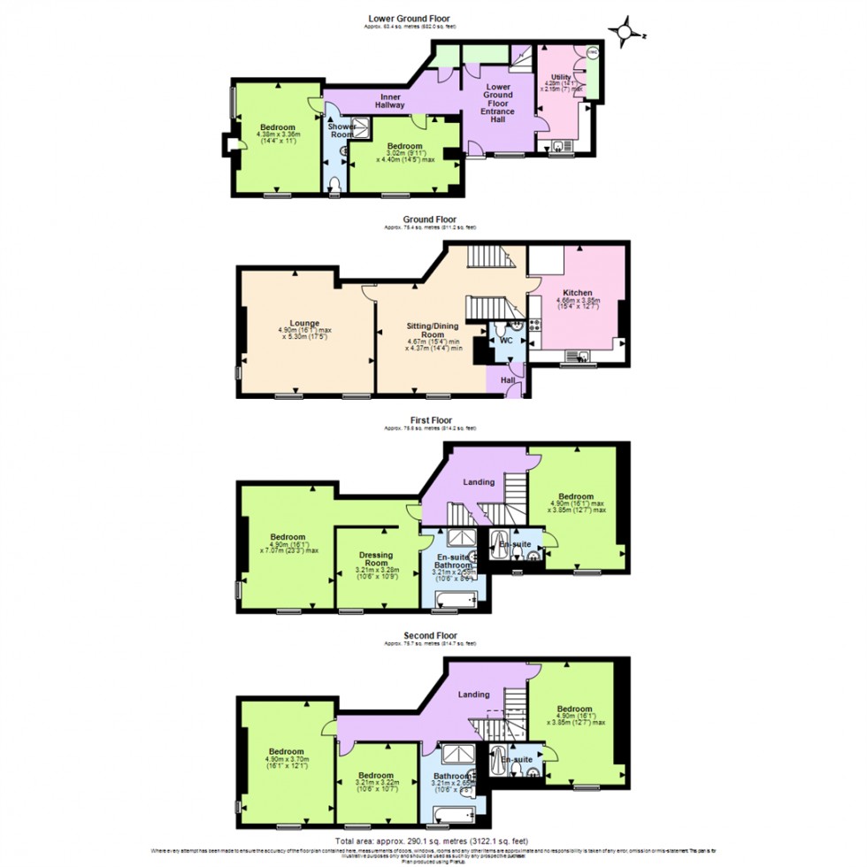 Floorplan for Upper Packington Road, Ashby-De-La-Zouch