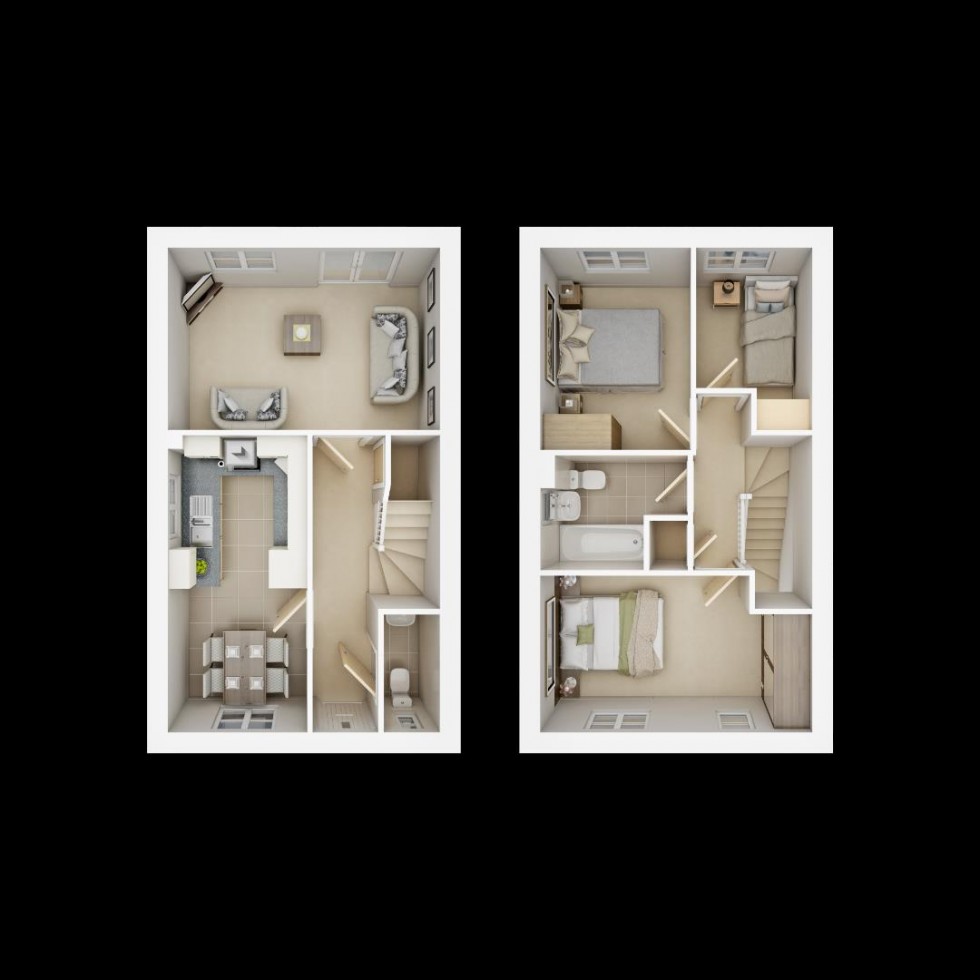 Floorplan for The Poppy, Barnes Lane, Blackfordby