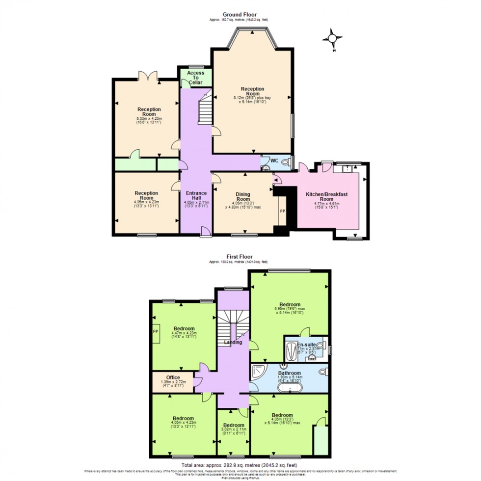 Floorplan for High Street, Woodville