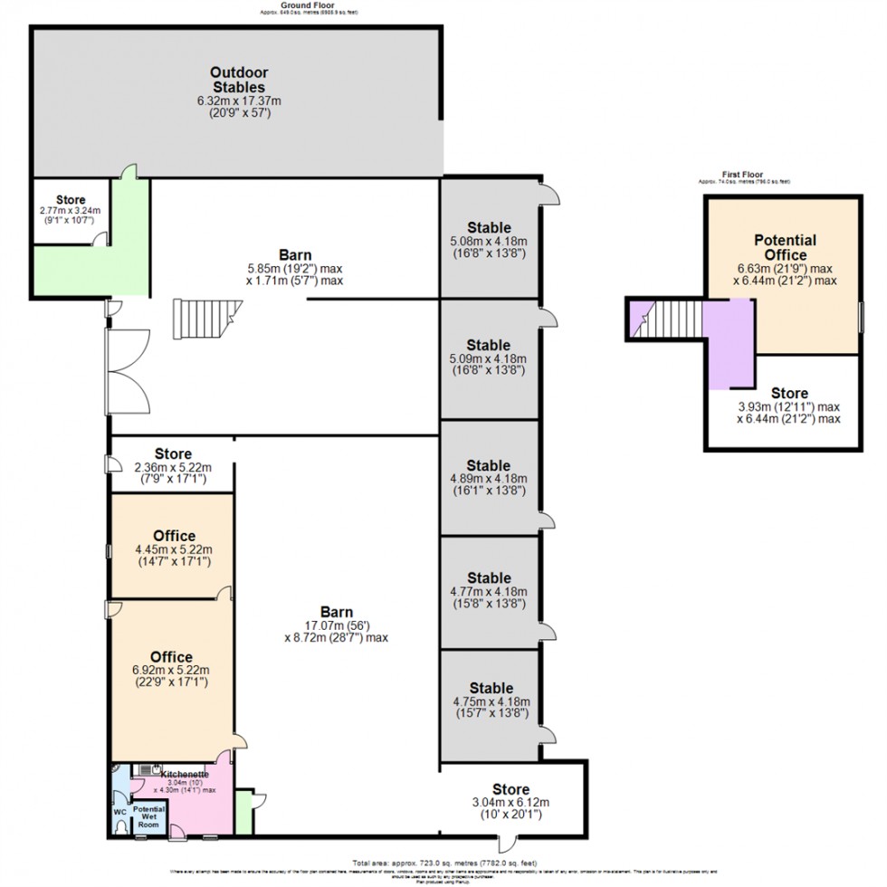 Floorplan for Wysall Lane, Keyworth, Nottingham