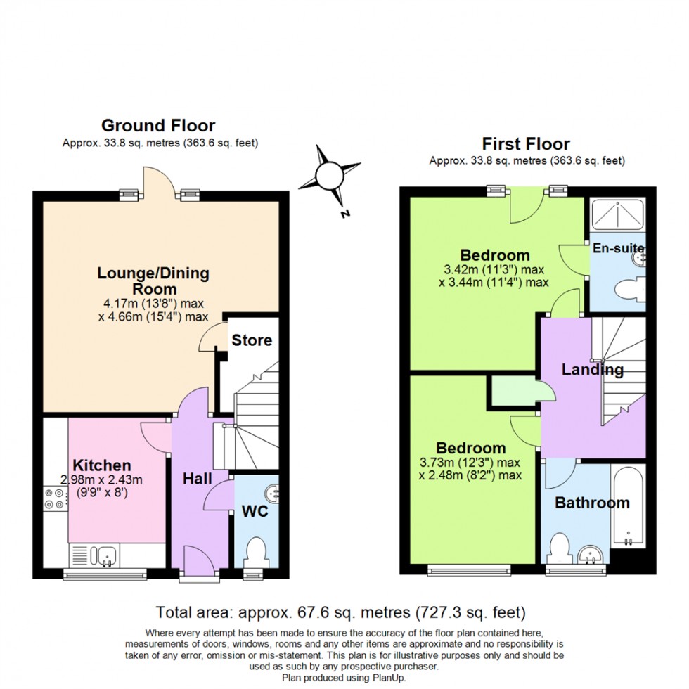 Floorplan for Anderton Street, Nottingham