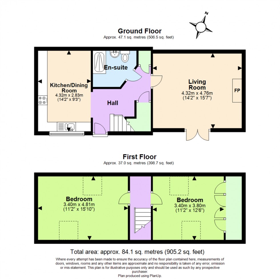 Floorplan for Lower Church Street, Ashby-De-La-Zouch