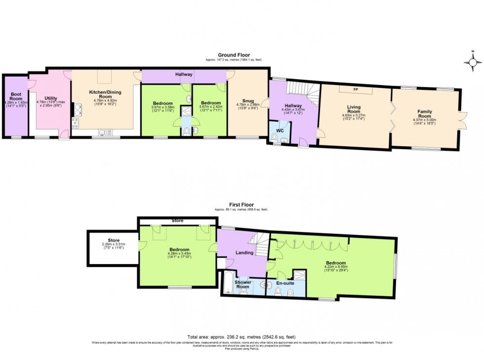 Floorplan for Main Street, Milton, Derby