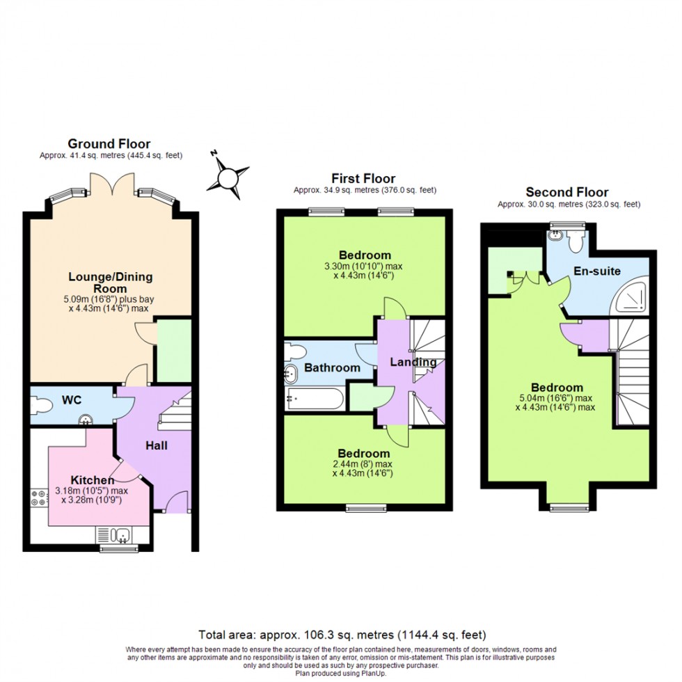 Floorplan for High Street, Woodville