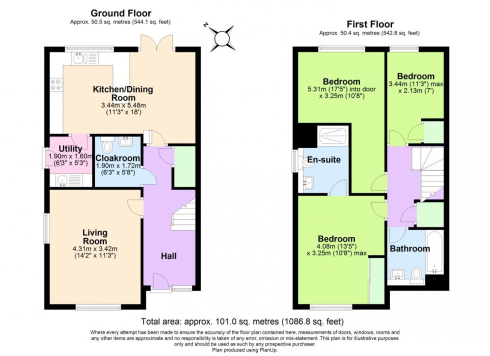 Floorplan for Pippin Walk, Wombourne