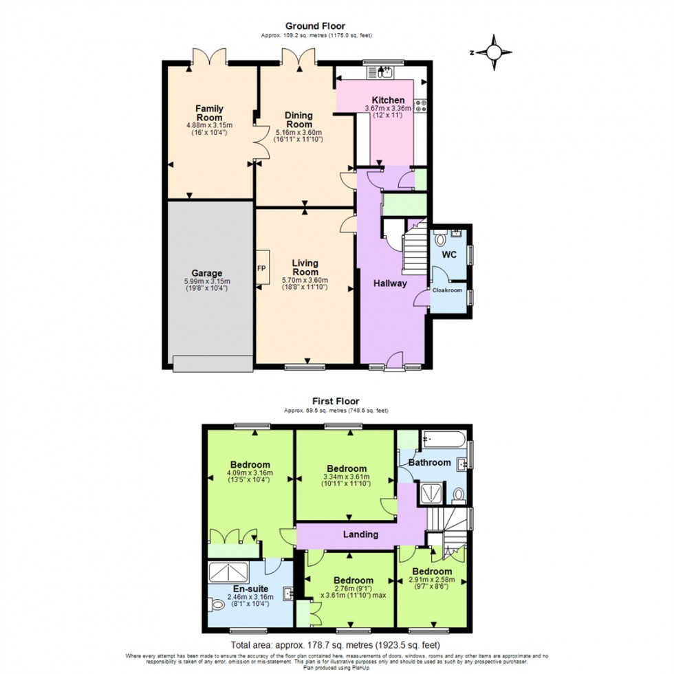 Floorplan for Loughborough Road, Costock, Loughborough