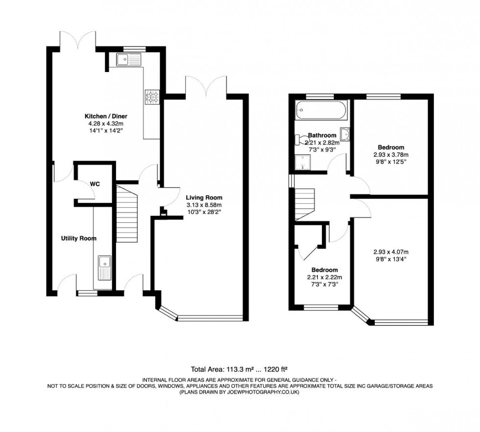 Floorplan for Hollybush Lane, Wolverhampton