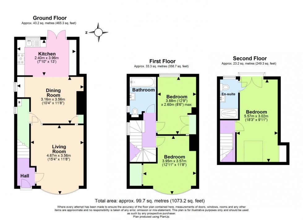 Floorplan for Ruddington Lane, Nottingham