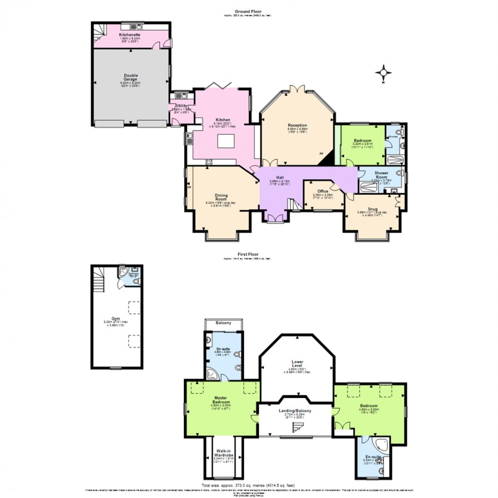 Floorplan for Francis Lane, Newton Burgoland