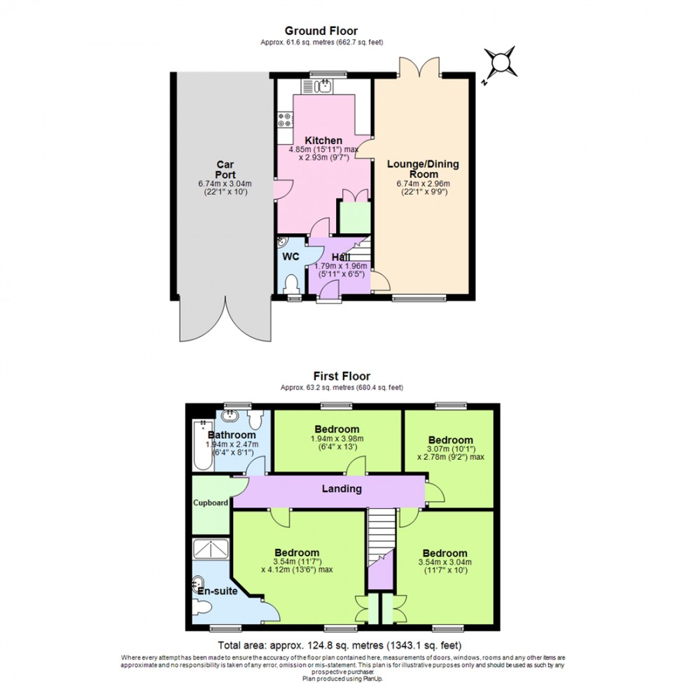 Floorplan for St. Helens Lane, Appleby Magna, Swadlincote