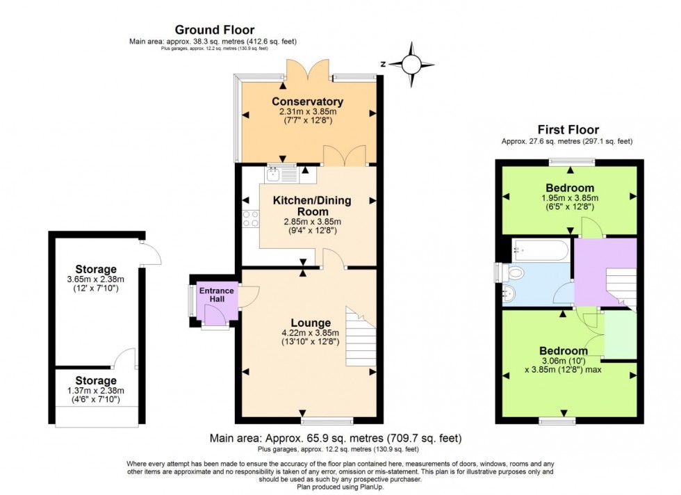 Floorplan for Gripps Common, Cotgrave, Nottingham