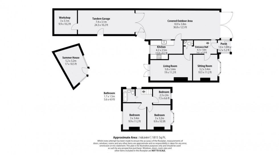 Floorplan for Ashworth Avenue, Ruddington, Nottingham