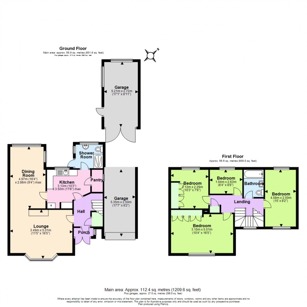 Floorplan for Loughborough Road, Bunny