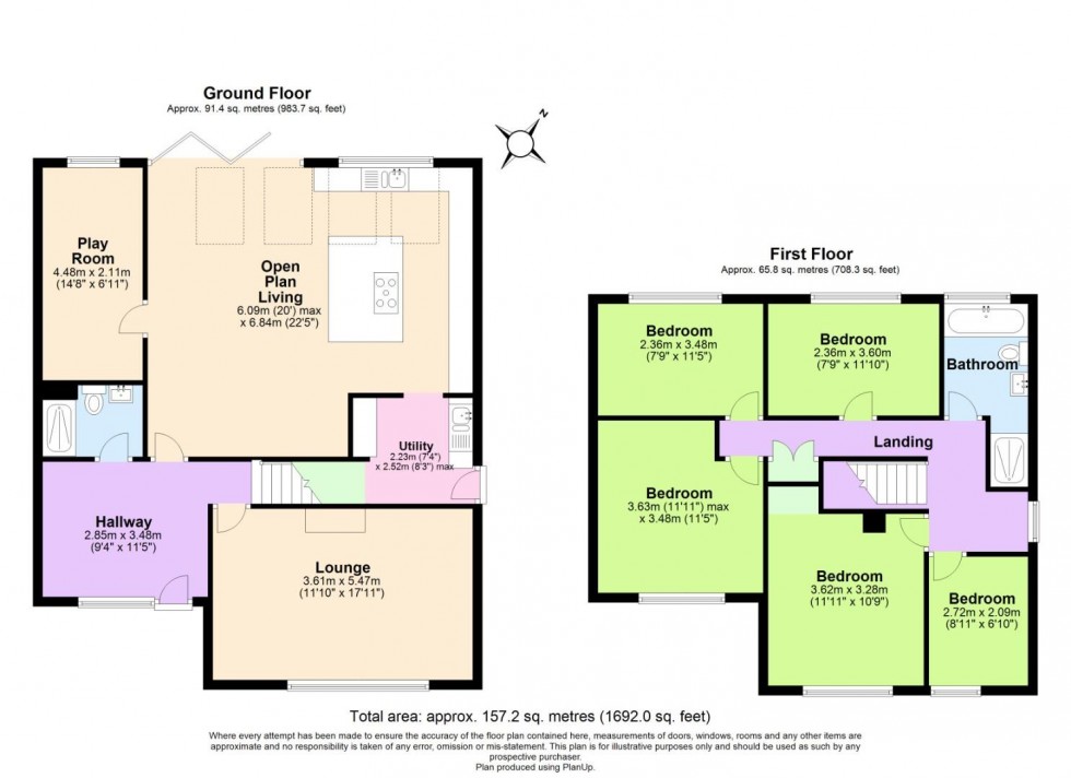 Floorplan for Loughborough Road, West Bridgford