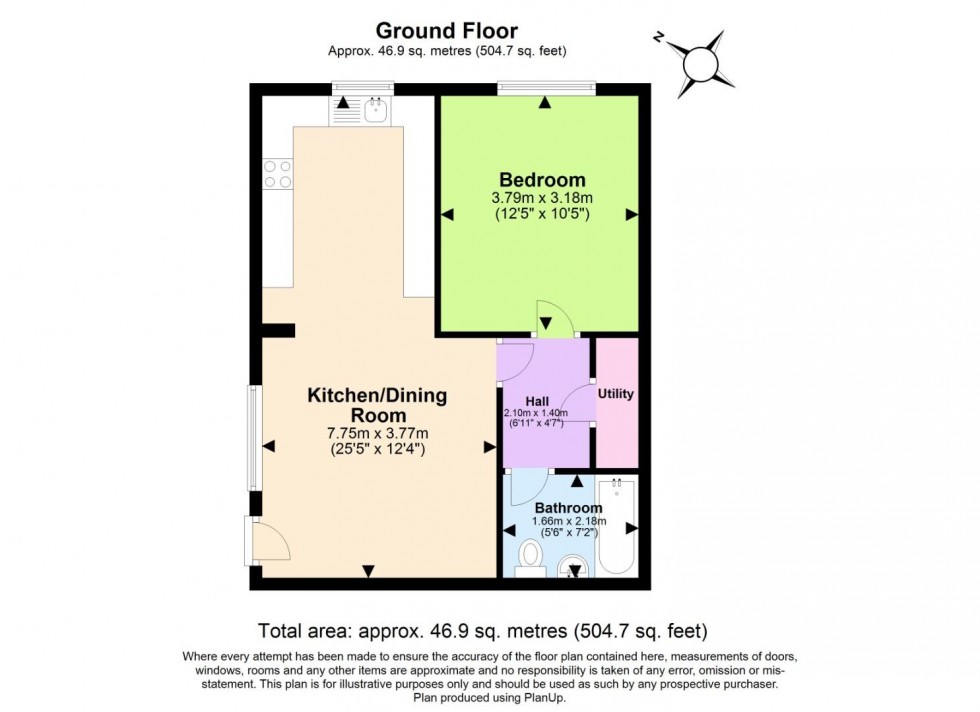 Floorplan for Radcliffe Road, West Bridgford, Nottingham