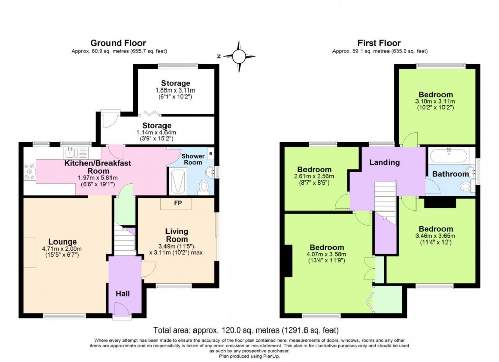 Floorplan for Ravenslea, Ravenstone