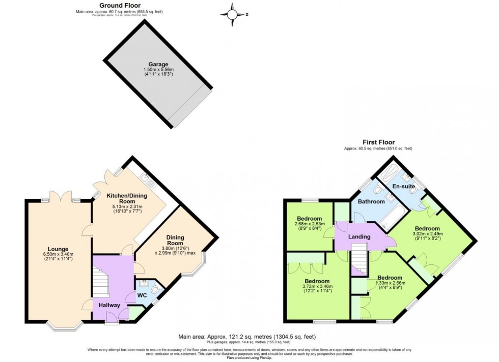 Floorplan for Flora Grove, Ashby-De-La-Zouch