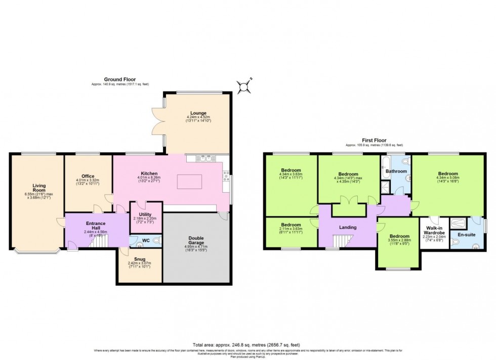 Floorplan for Hallfields, Edwalton, Nottingham