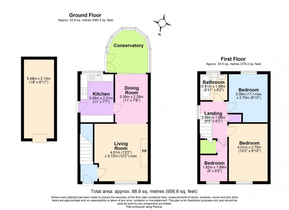 Floorplan for Gripps Common, Cotgrave