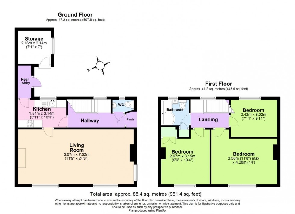 Floorplan for Lincoln Way, Midway