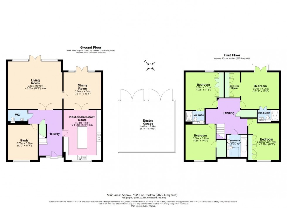 Floorplan for Widmerpool Park, Widmerpool, Nottingham