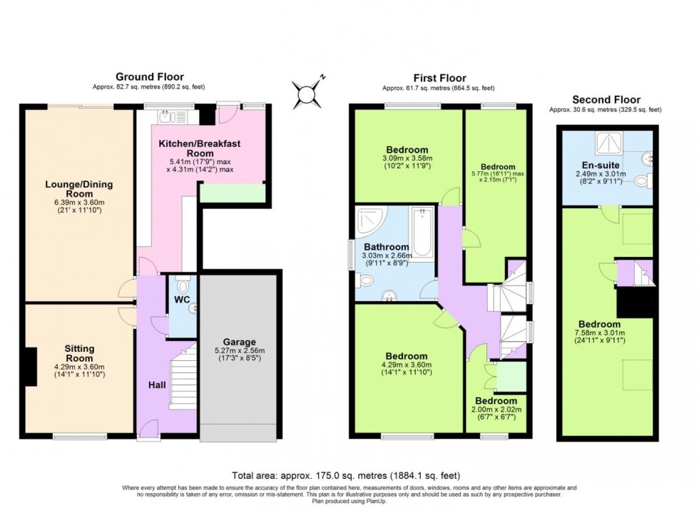 Floorplan for Wilford Lane, West Bridgford, Nottingham