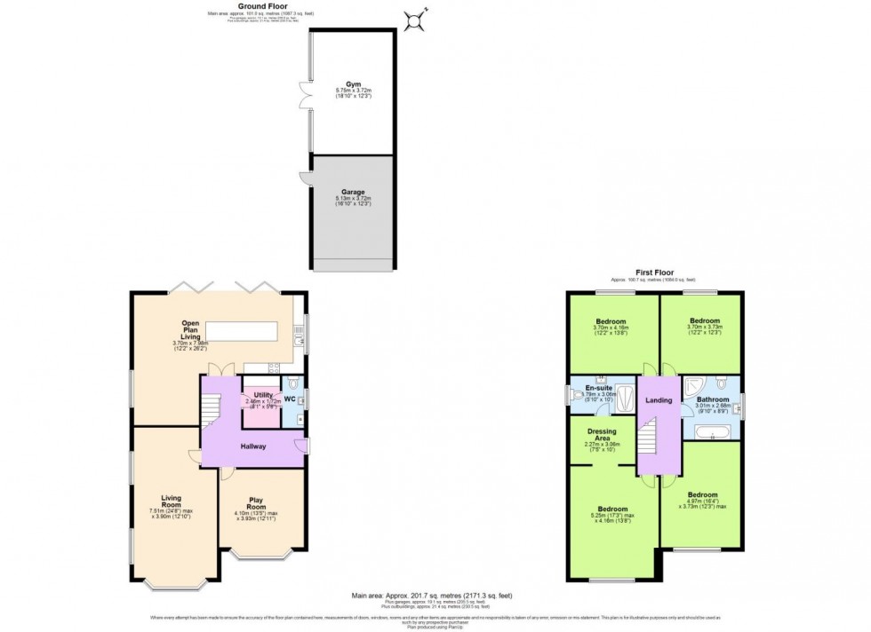 Floorplan for Ashby Road, Norris Hill, Moira