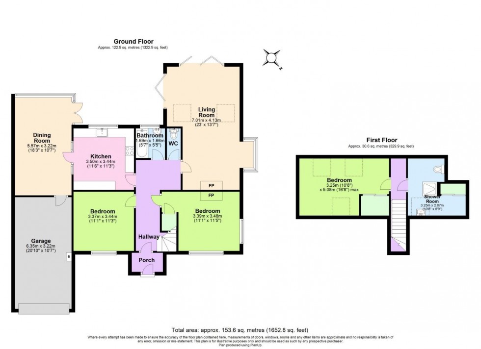 Floorplan for Black Horse Hill, Appleby Magna