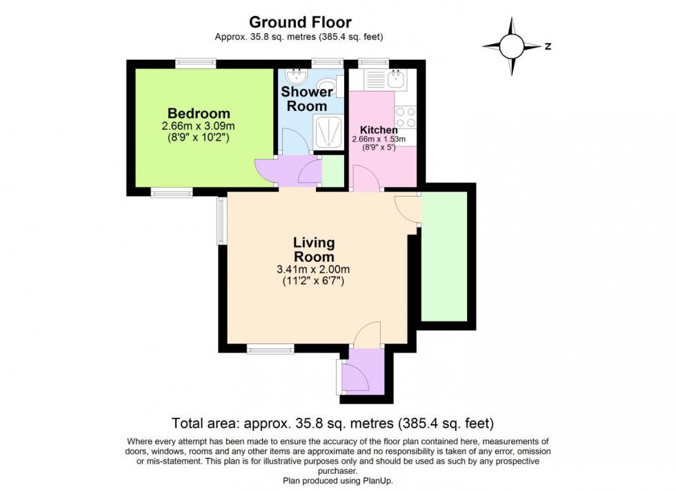 Floorplan for South Street, Ashby-De-La-Zouch